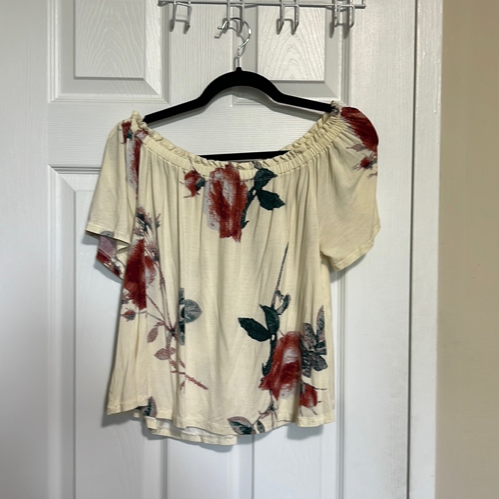 Wilfred off the shoulder top.